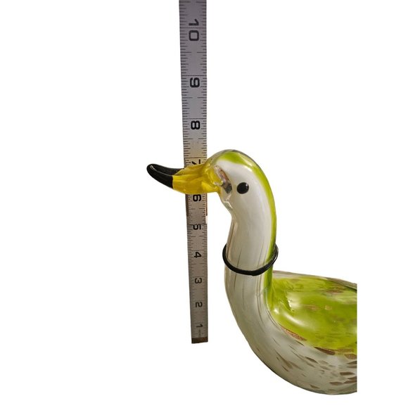 Vintage Hand blown glasd duck unmarked - Picture 7 of 7